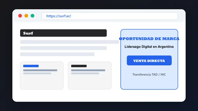 Modelo de aplicación comercial y proyectos digitales para surf.ar